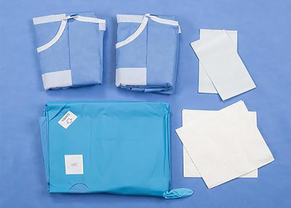 TUR Procedure Pack SMS Fabric Sterile Green Surgical pack Essential Lamination