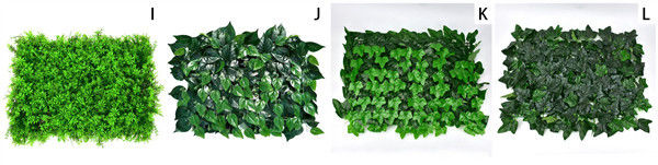 Artificial Flower Lawn Synthetic Vertical Garden Eco Friendly 1001D 1001E