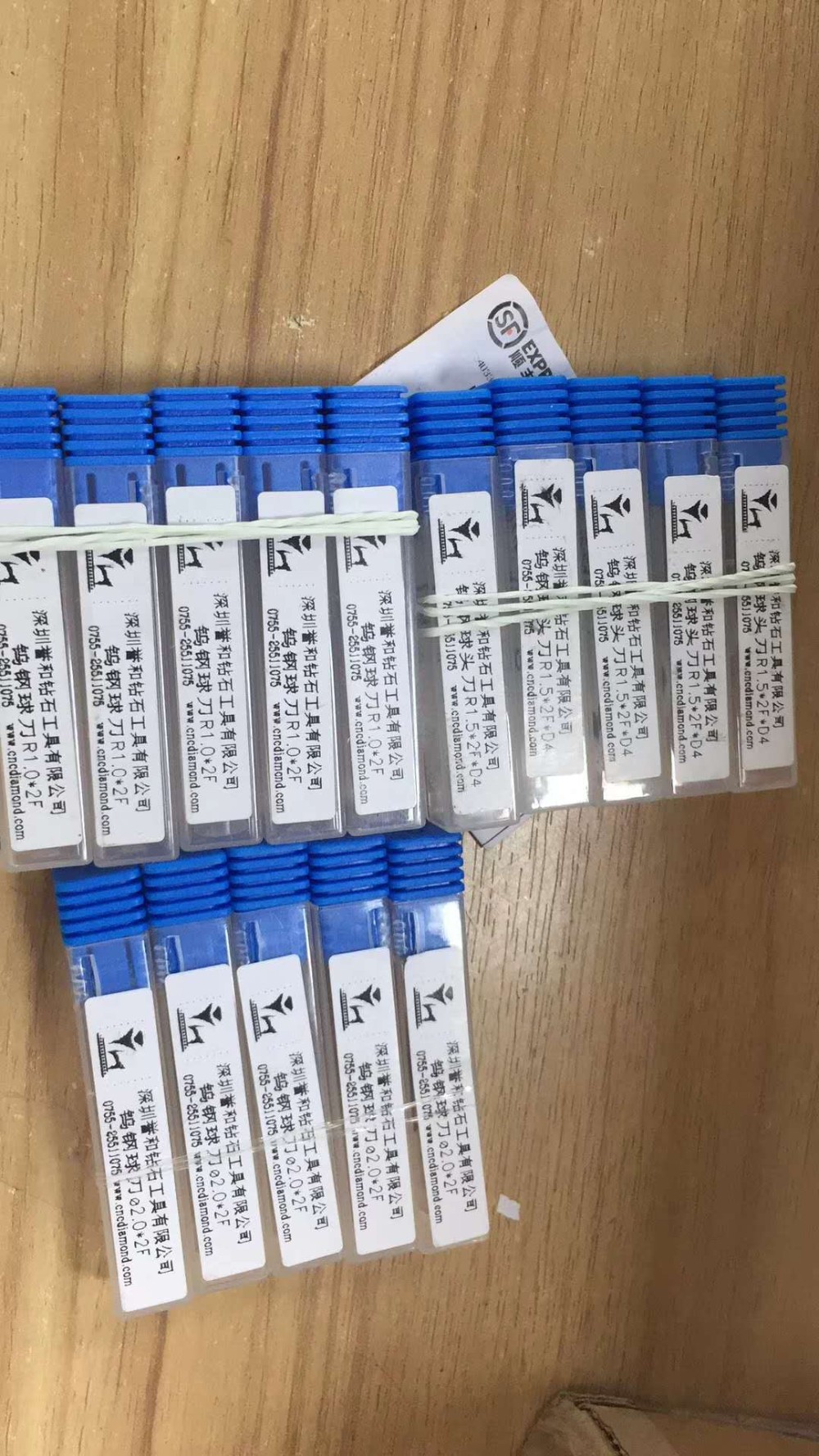 2 Flutes AlTiN Coating Carbide Milling Tools For CNC Machine
