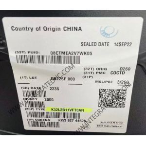  Microcontroller MCU K32L2B11VFT0AR 48MHz 32-Bit ARM Cortex-M0+ K32 L2 Microcontroller Manufactures