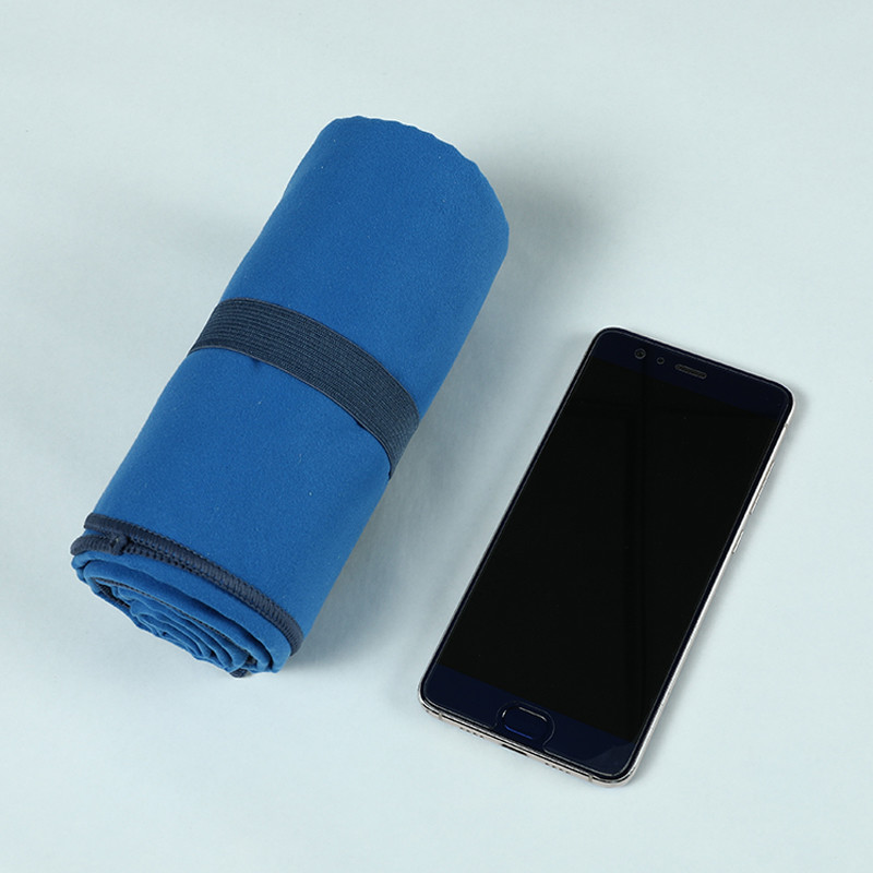Personalised Suede Printed Microfiber Gym Towel Quick Dry For Sea Swimming