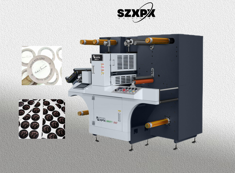 360mm Wide Adhesive Label Rotary Slitting Machine With 70T-150T Magnetic Cylinder Teeth
