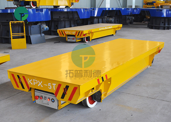 Large Capacity Machine Container Wire Coil Pallet Handling Rail Wagon