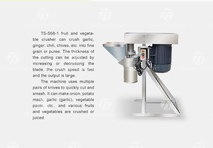 Small Vertical Garlic Mincing Machine Small Commercial Electric Smashing Machine