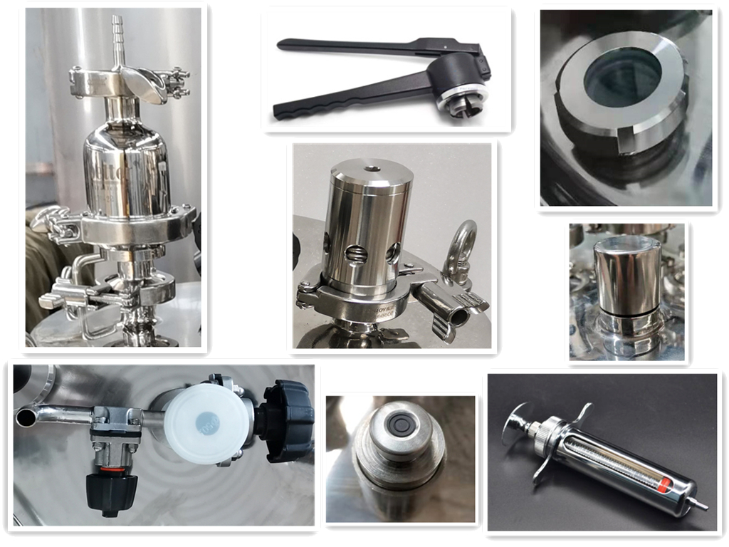 SS304 Stainless Steel Sustainable Clamp Yeast Propagation Tank for Brewery Yeast Growth