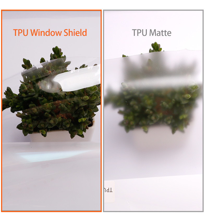 TPU Anti-Scratch UV Protection Car Windshield Protection Film Sand Proof 7.5mil Car Windshield Film