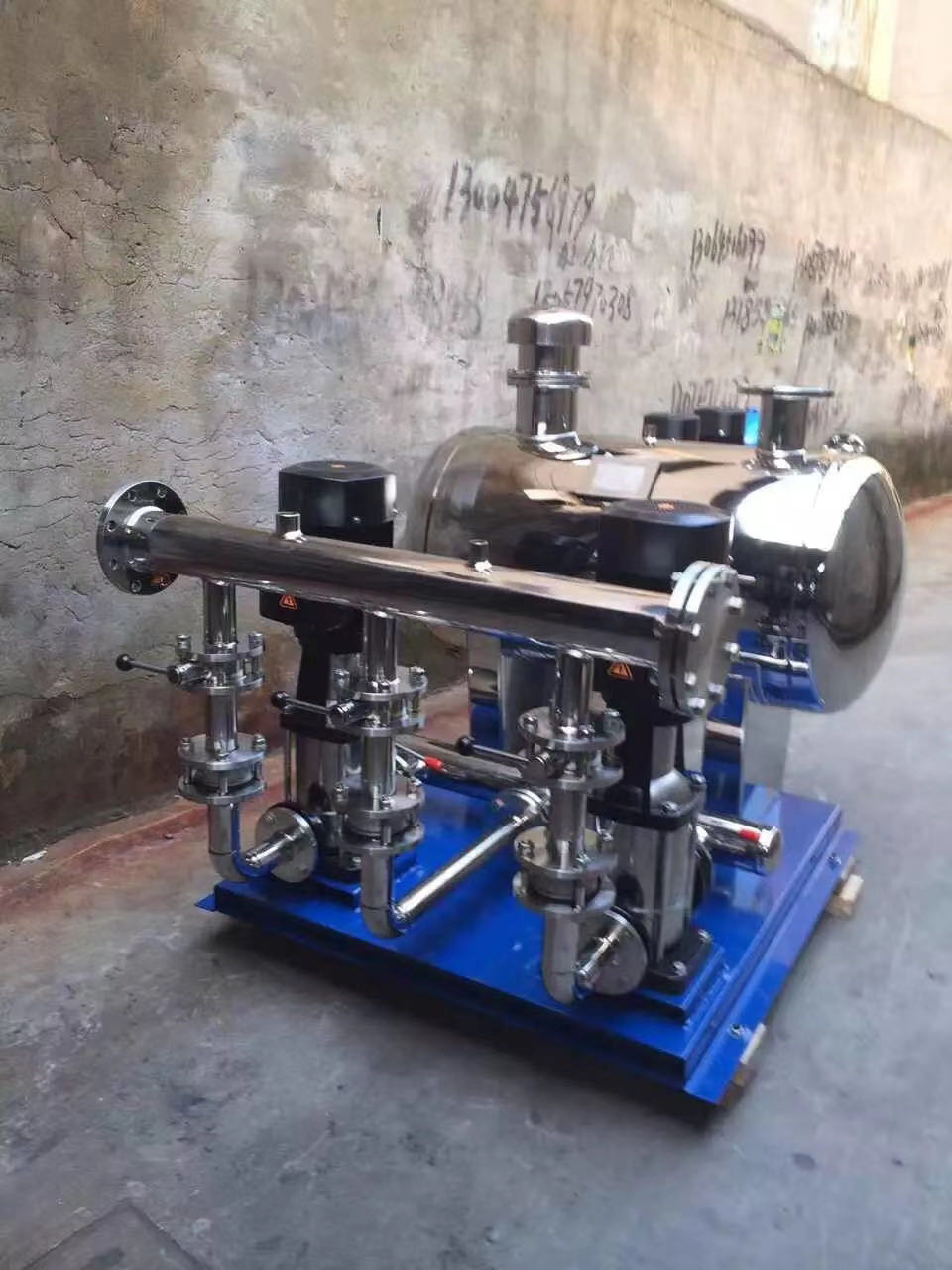 Pipeline Constant Pressure System Pump 1HP-100HP For Residential
