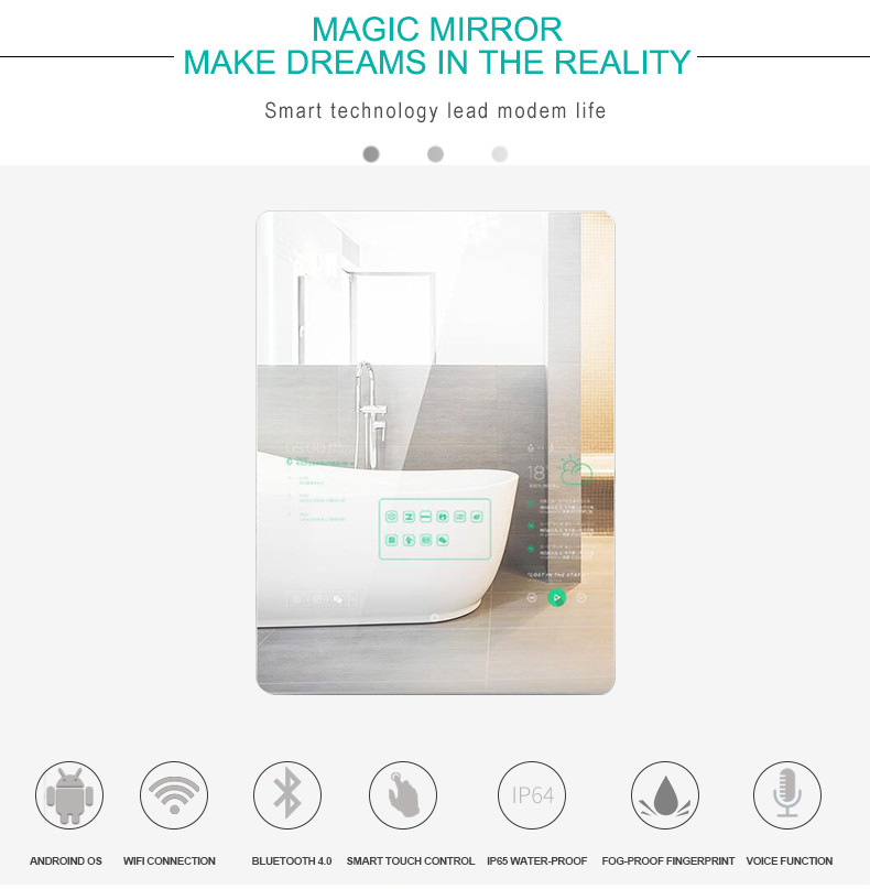 Hot Sale Magic Mirror Photobooth Bathroom Smart Mirror