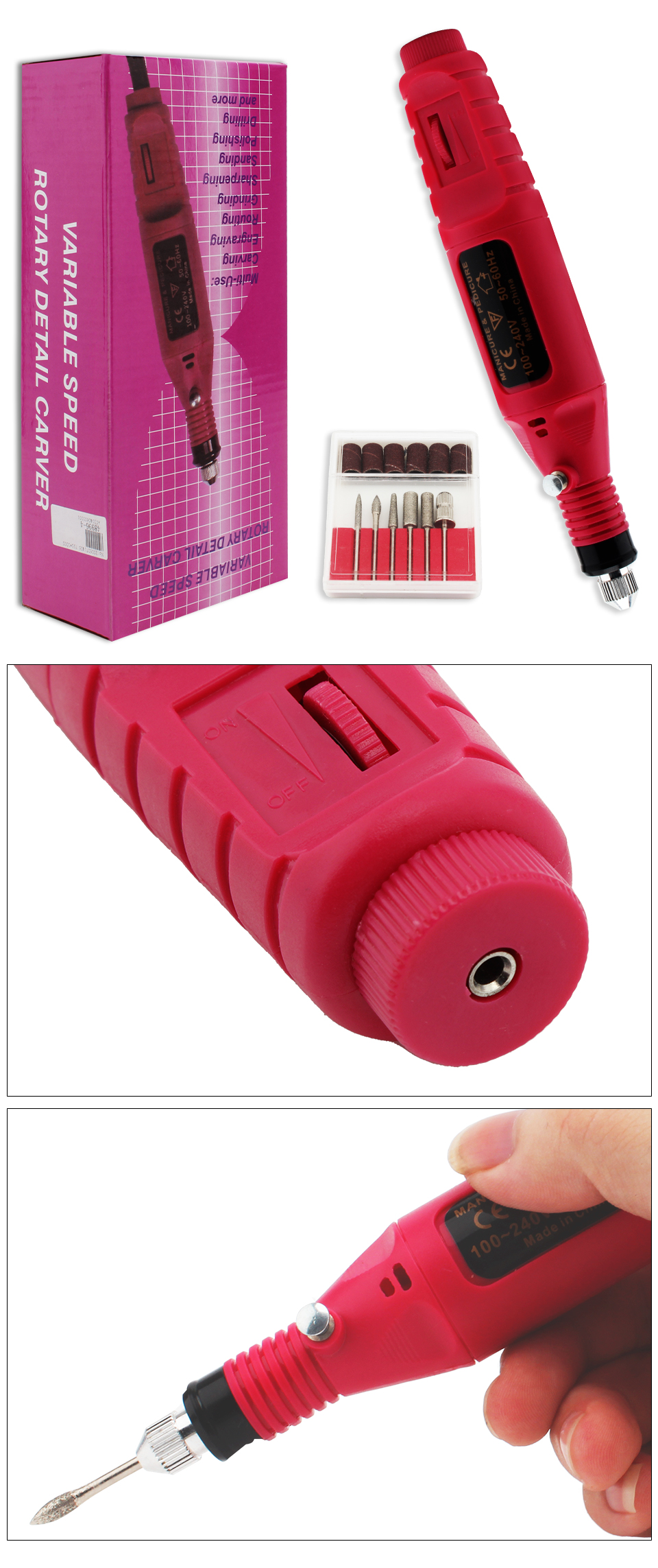 155mm/162mm Handmade Jewelry Tools Electric Grinder Jewelry Polishing Tools