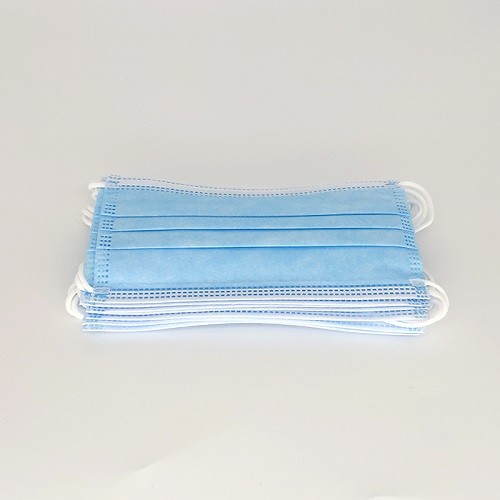 Pharmaceutical Grade Earloop Disposable Face Mask Elastic Earloop 17.5x9.5cm