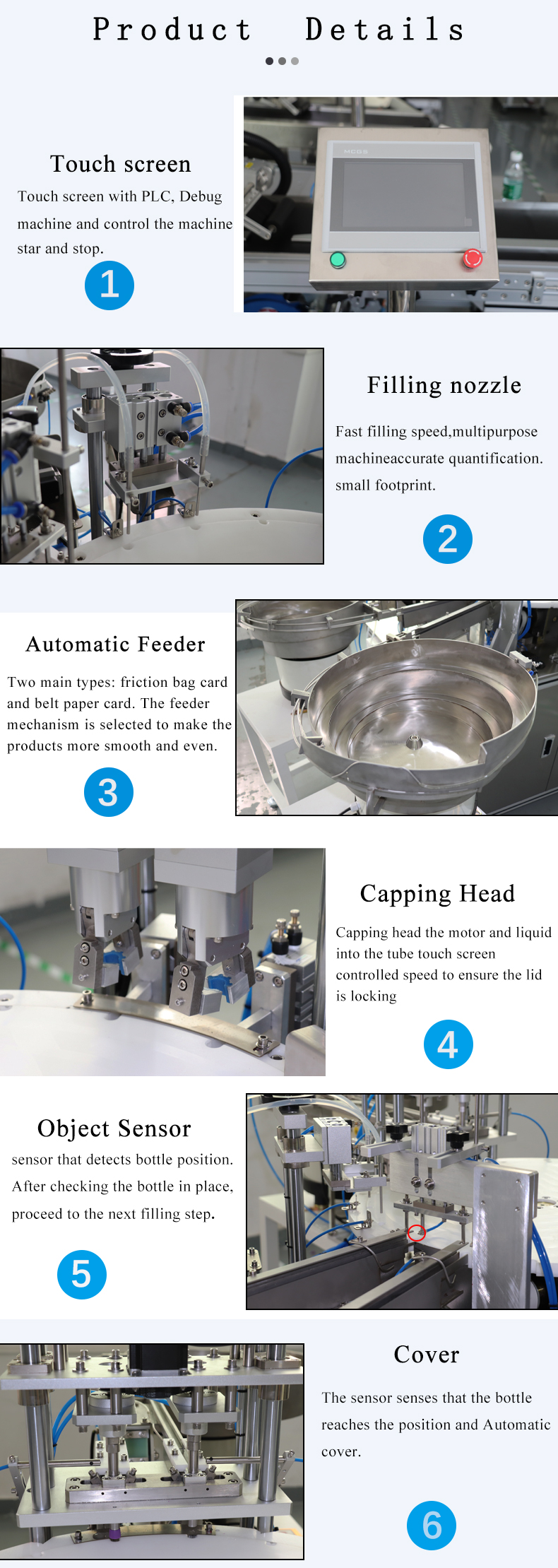 3-10ml PP Plastic Nucleic Acid Extraction Reagents Tube Filling Sealing Machine for 1