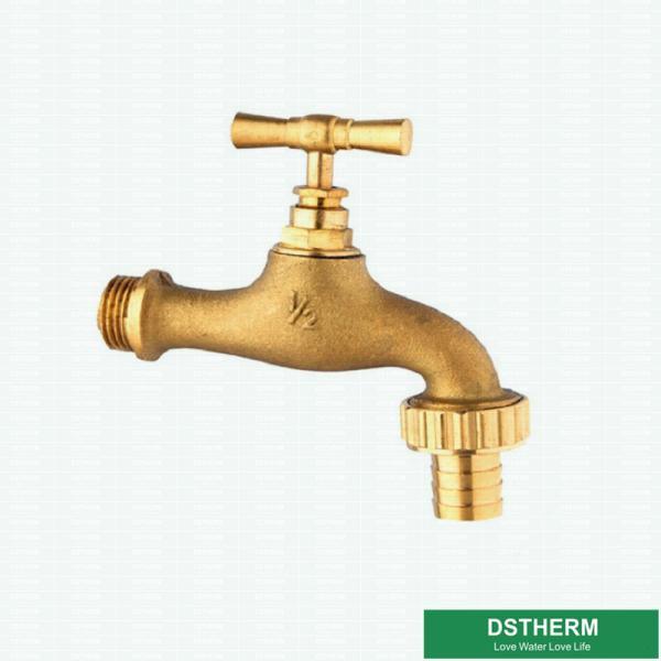 Original Brass Color Garden Tap Customized Brand Middle Weight Brass Ball