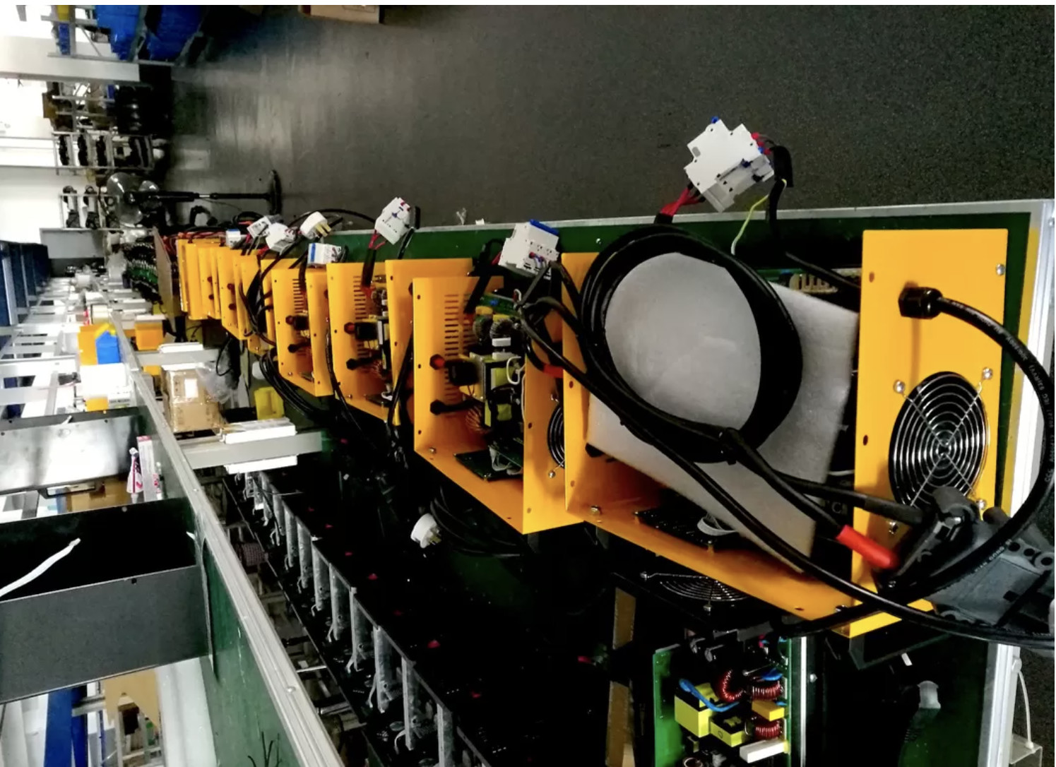 High Durability 48V 150A Forklift Battery Charger Three Phase High Frequency
