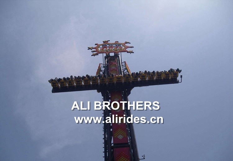 Mechanical amusement jumping frog rides/Fiberglass ride amusement jumping frog/park popular sky drop