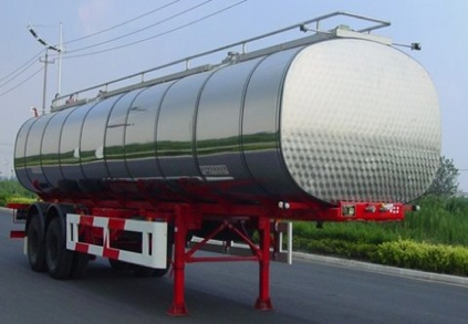 Fuel Tanker Trailer Truck with Aluminum Alloy Fuel Tanks Semi Trailer and Capacity