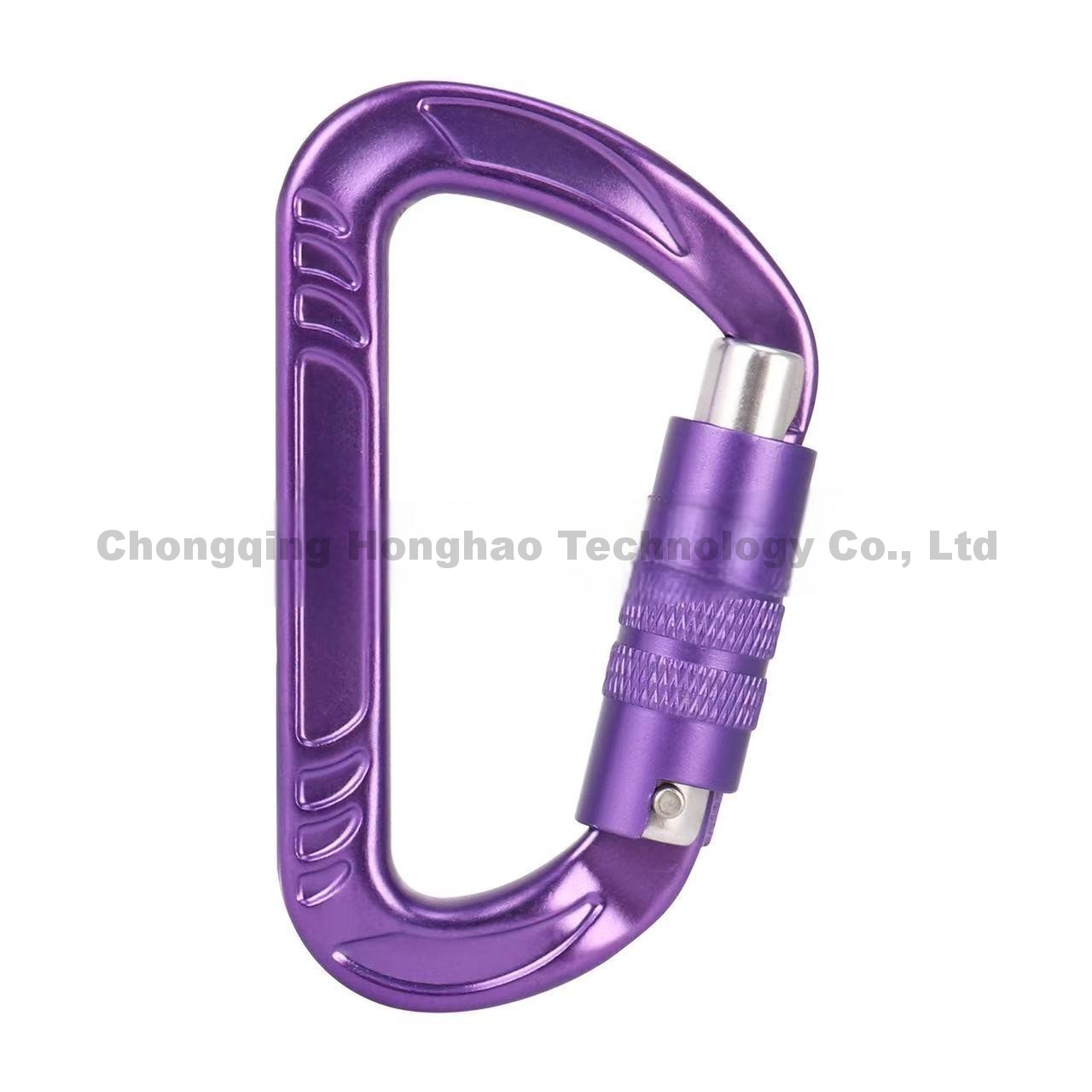 Galvanized Finish TripleLock D Shape Climbing Gear for Safe and Confident Descending