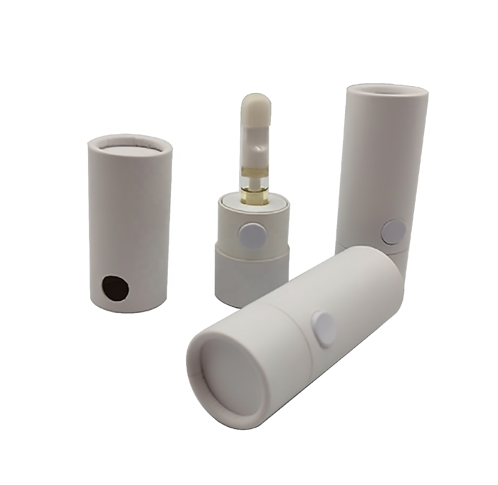 Childproof Cylinder Paper Tube Packaging Eco Friendly ODM Available