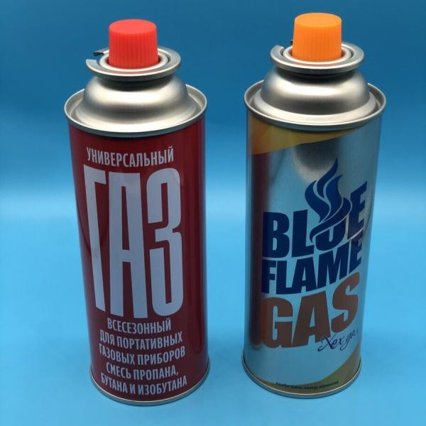 Tinplate Refillable Butane Canister Tin Can For Emergency Preparedness Portable