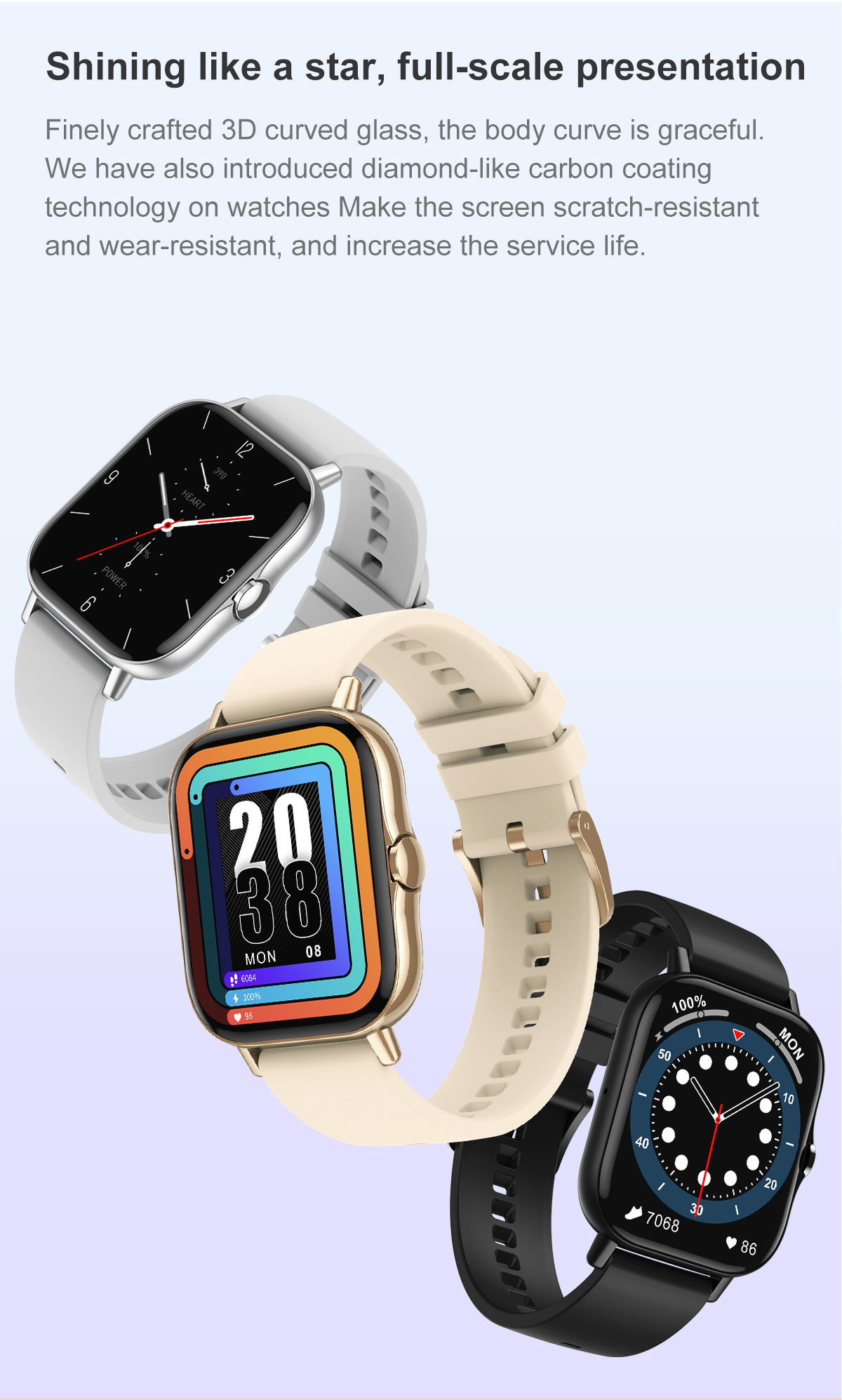 Dt94 Gts 2 Smart Watch Men Bluetooth Call 1.78 Screen Fitness Tracker Blood Pressure Ecg Sport Women Smartwatch