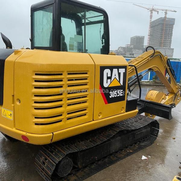 Cat used excavator crawler 305.5 e2 second hand mini digger Cat305.5E excavator
