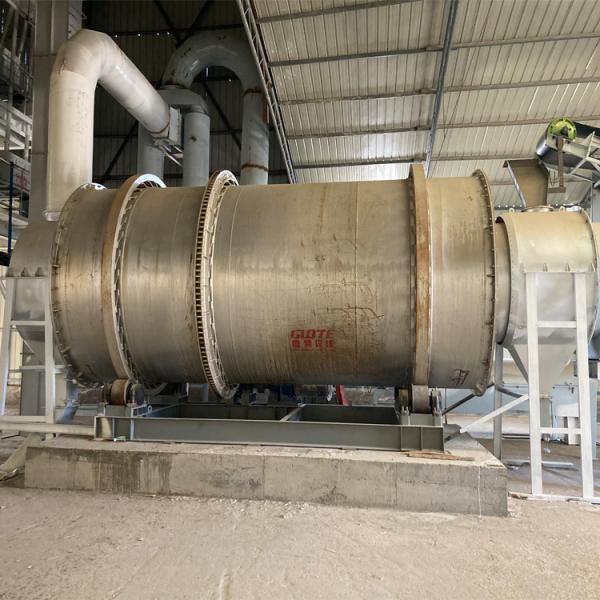 Triple Pass Rotary Drum Dryer for Limestone Feldspar Diamond Silica Sand Drying