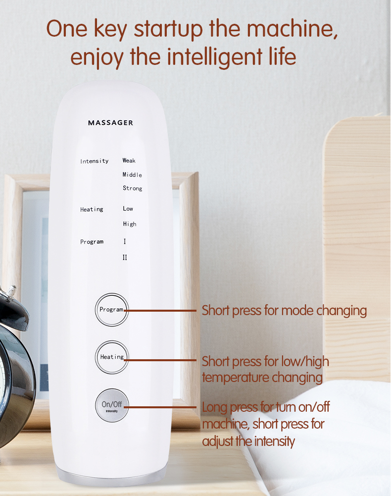 Full Leg Massager for Circulation and Relaxation Heating Air Pressure Compression