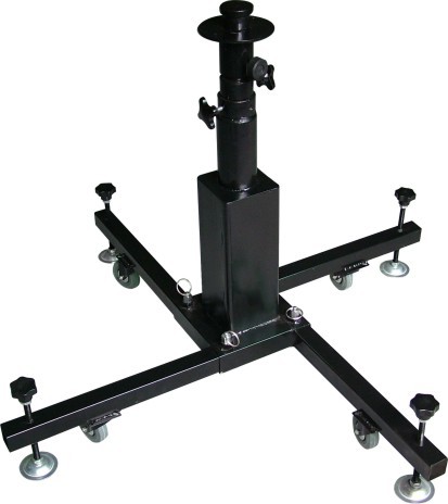 Crank Handle Heavy Duty Light Stand / Speaker Truss Lift Stand Telescopic Lifting Tower