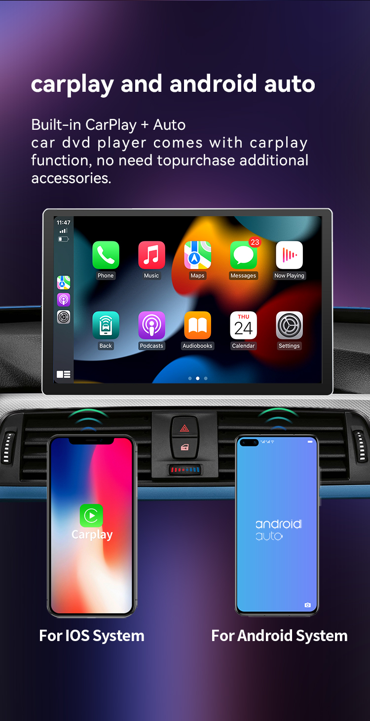 Android 12 Universal Car Player Double Din 13.3 Inch Touch Screen Car Radio