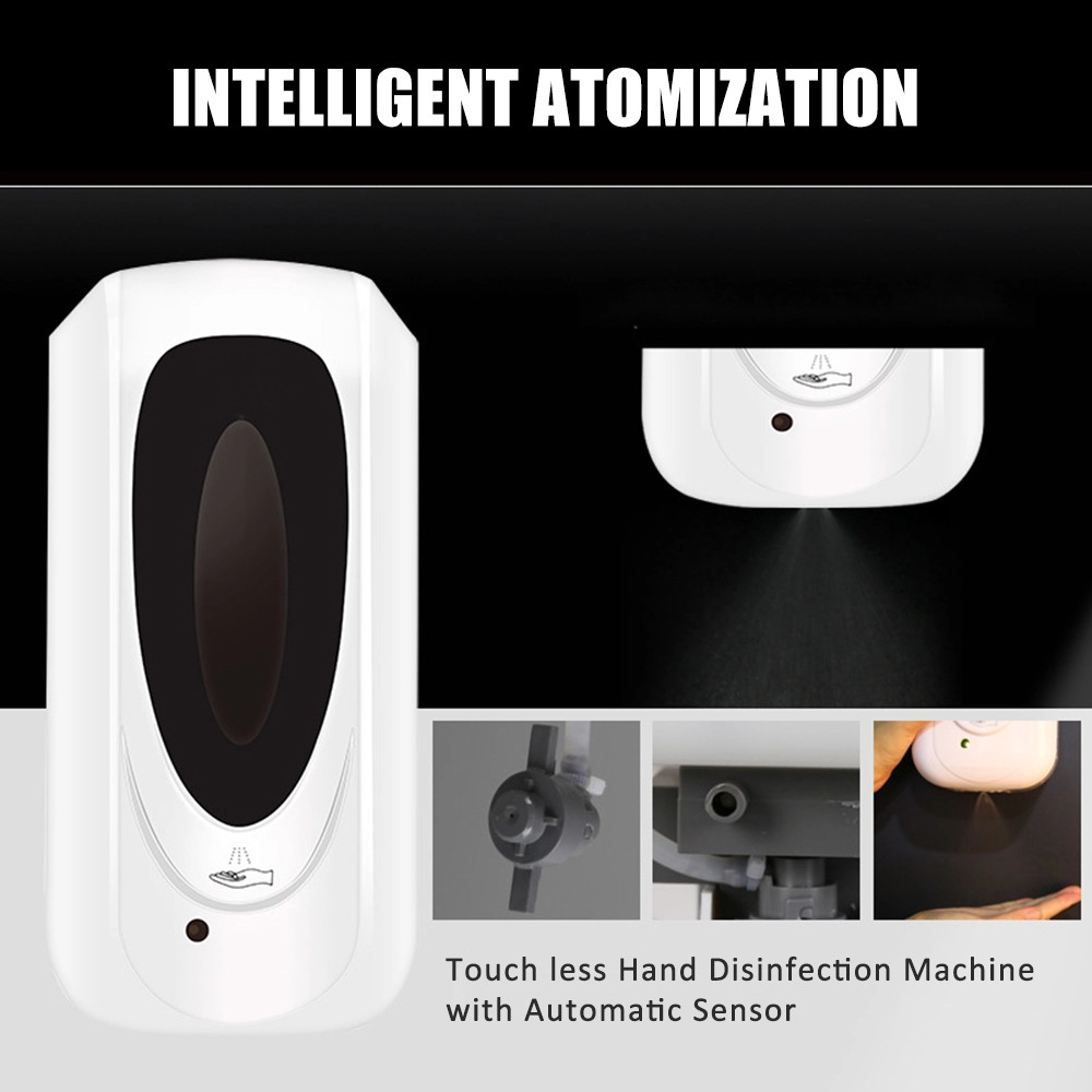 Hospital / School Foam Hand Sanitizer Dispenser Wall Mounted With Automatic Sensor