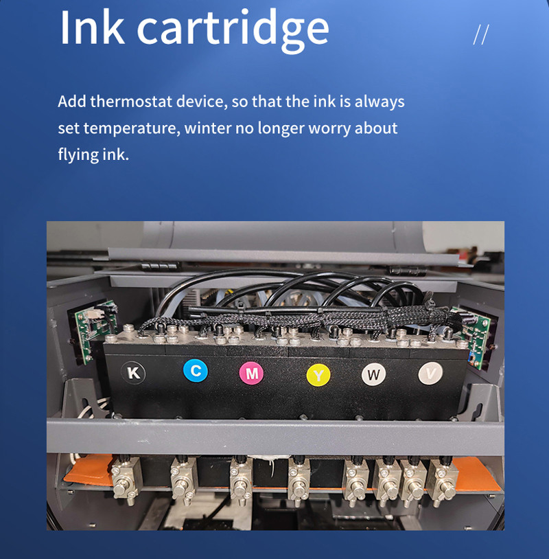 Personal UV Printer 5500W Small Size UV Flatbed Printer