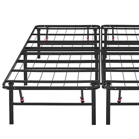 Metal Frame Foldable Bed Stainless Steel Single Strong Bedroom Furniture for