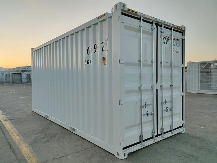 20ft Closed Box Double Door Corten Steel CCU Units for Oil Drilling DNV 2.7-1 Standard Offshore Container Cargo Carrying
