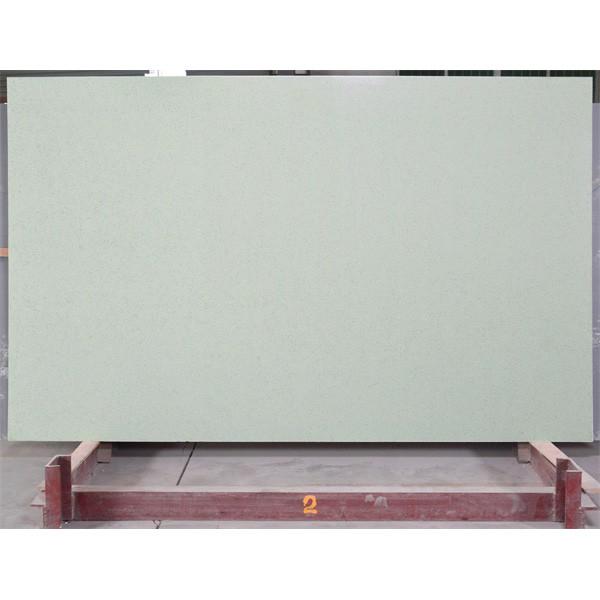 Glossy 3200*1600 MM Glass Quartz Kitchen Decorative Countertop
