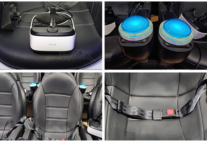 700W 4 Person 9D VR Simulator Amusement Cinema Equipment