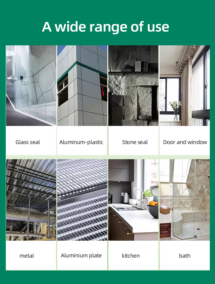 Advanced Silicone WaterProof Doors Windows Crack Filling Sealant