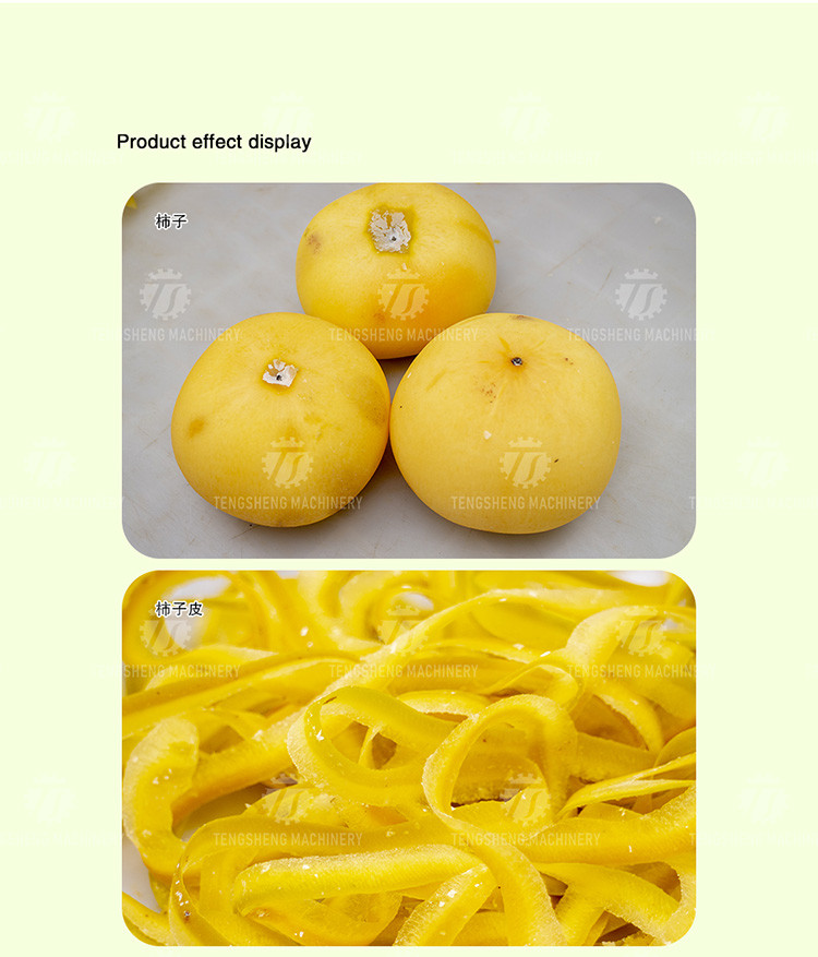 220V Automatic persimmon peeler Persimmon peeler peels apples, potatoes and pears