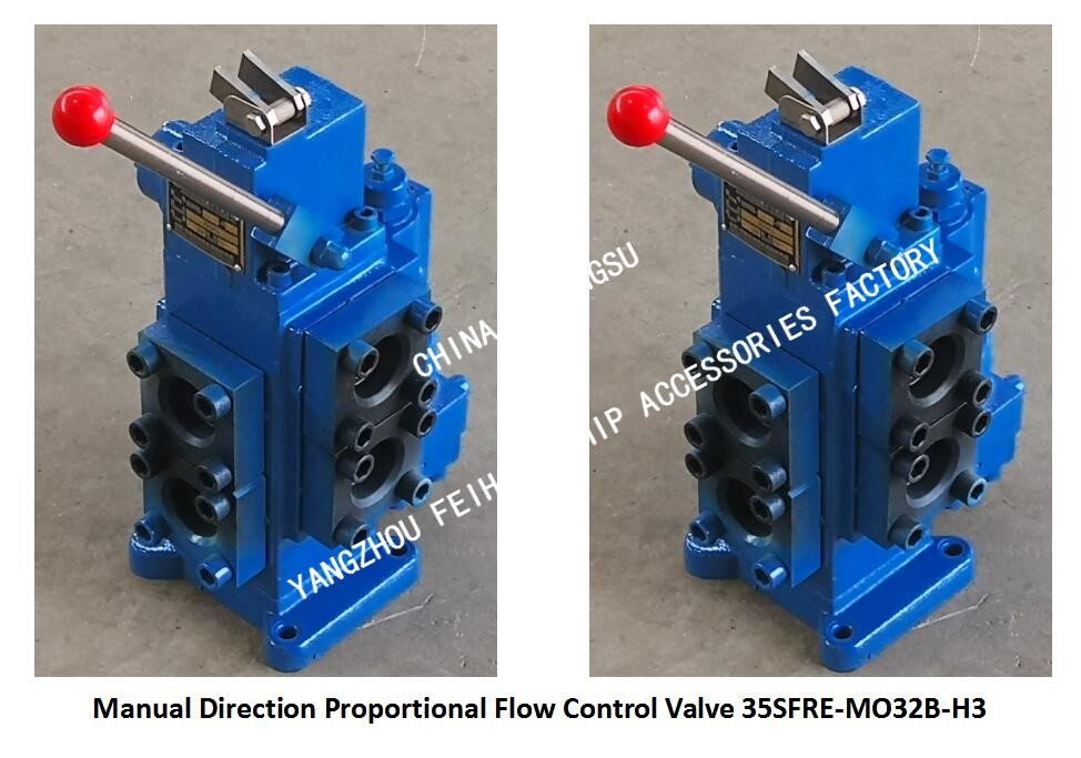 Marine Manual Proportional Flow Directional Compound Valve Model 35SFRE-MO32-H3