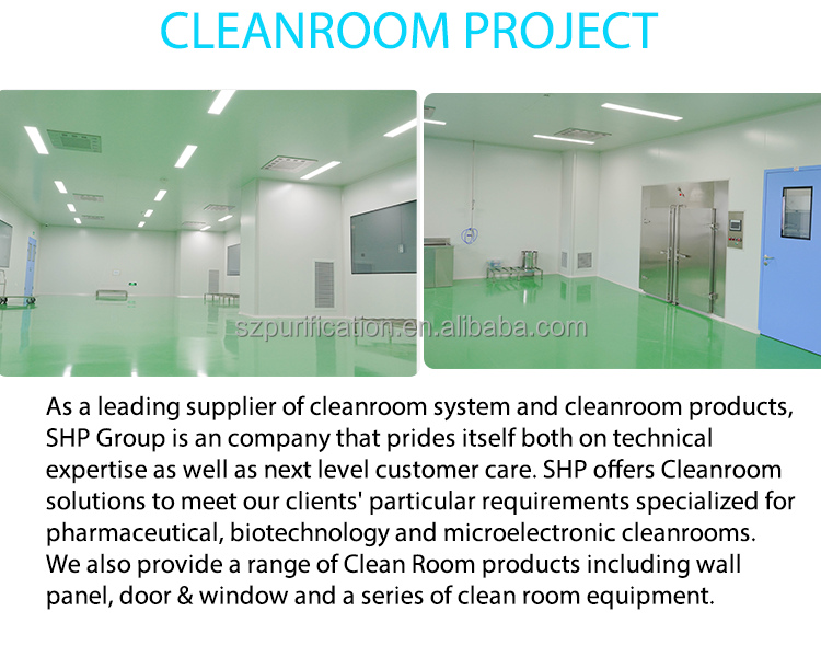 Laboratory Environment SUS304 Modular Cleanroom Q195 Clean Work Room