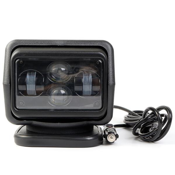 360° Rotating 60W Cree LED Portable Remote Searchlight Magenetic Mount w