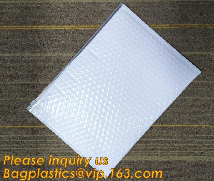 air mail metallic holographi rose gold bubble padded mailer / Zip lockkk bubble bag/ slider bubble bag,Holographic Factory