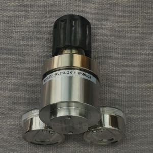 GENTEC Pressure Regulator With Two Ranges Psi / Bar Pressure Gauge R22SLGK - FHP