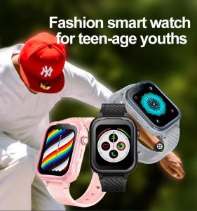  Teenager HD Video Call 4G Gps Tracker Smart Watch D39 1.85 Inch Screen Manufactures