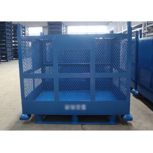  Stackable Forklift Stillage Bin Mesh Pallet Cages Drop Front Manufactures