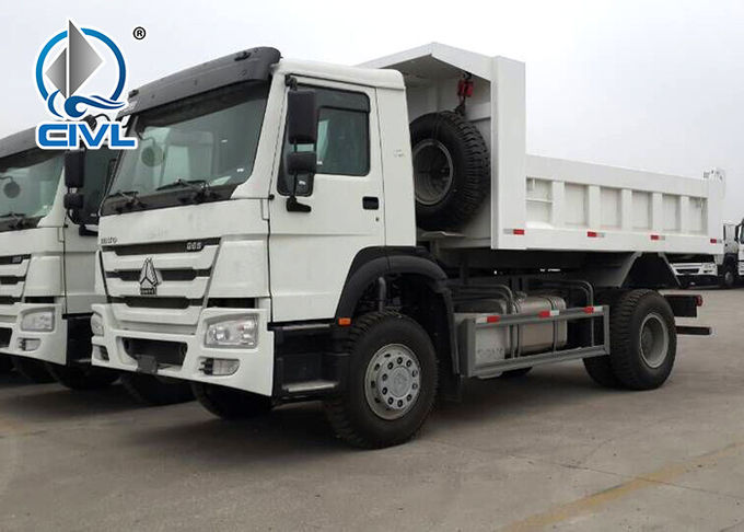Howo A7 4x2 Tipper Dump Truck 266hp Engine With 12m3 Bucket ZZ1251M3211