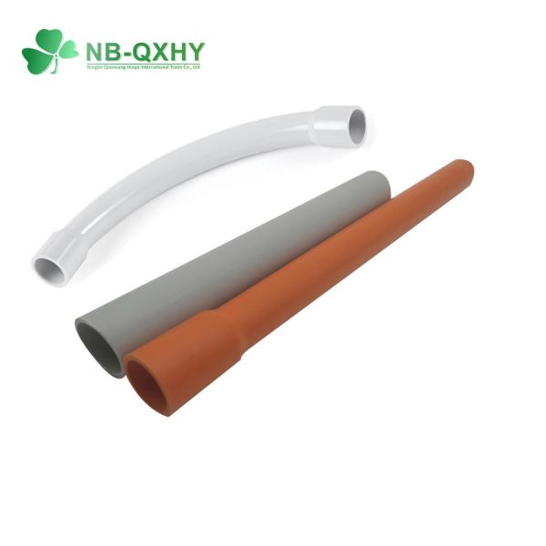 Water Supply PVC Wiring Cable Conduit Electric Pipe Fitting with IP68 Protection