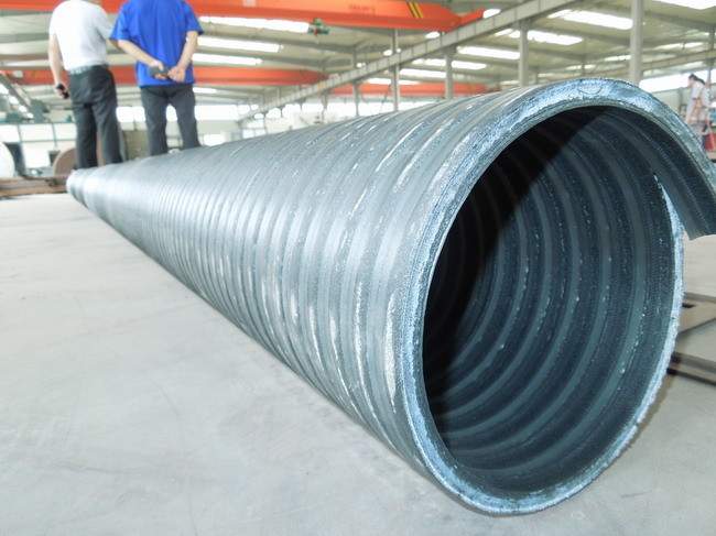 HDPE Hollow Wall Corrugated Pipe Extrusion Line Plastic Extruder/High Efficiency And Low Energy Consumption