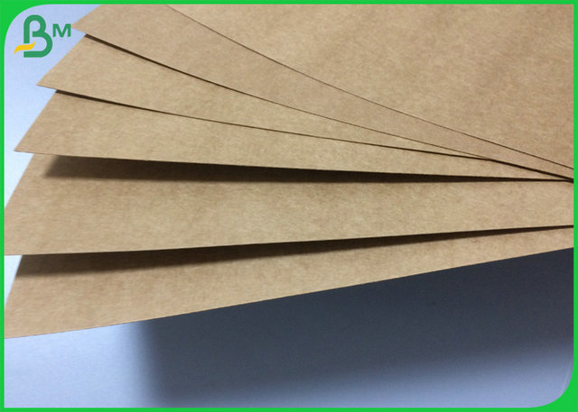 300gsm 350gsm 400gsm Foodgrade Kraft Liner Paper Sheet With 790mm 1500mm Width