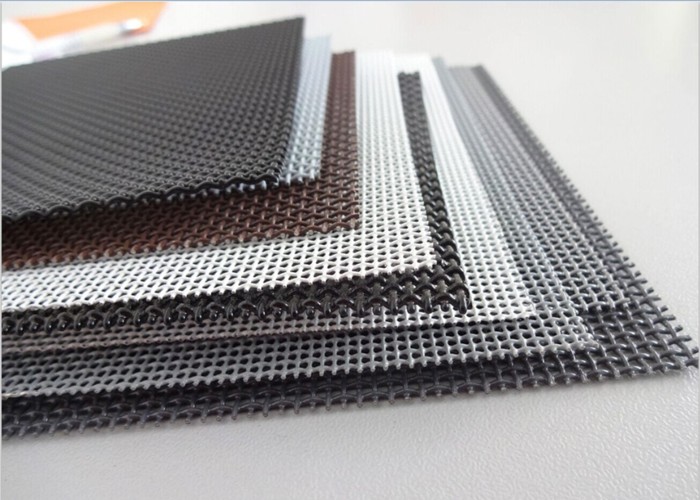 Bulletproof Galvanized Steel Wire Mesh Fence 0.5m-3m Width For Anti Theft Doors