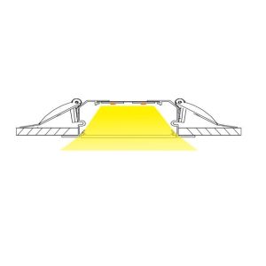 70lm / W LED Ceiling Grid Lights , Recessed T8 LED Grill Light Lamp