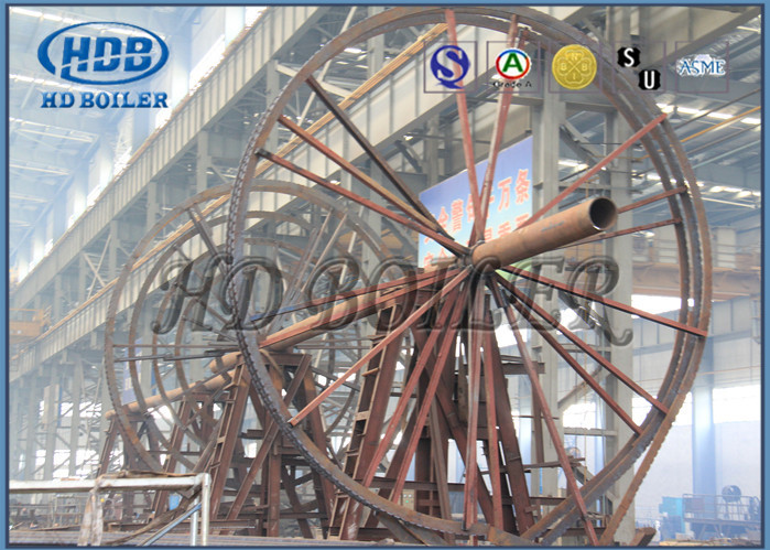 Steel Single High Efficiency Cyclone Dust Collector , Industrial Cyclone Dust Collector